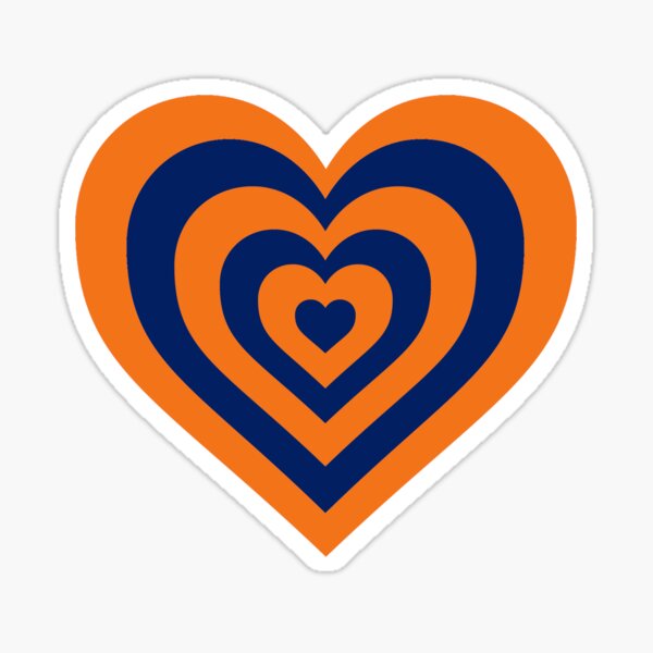 Artikel-Vorschau von Blau und Orange - Powerpuff Girls Retro Herz, designt und verkauft von Liyanna Baloca.
