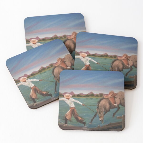 Item preview, COWBOY RIVER HORSE designed and sold by cyriljr.