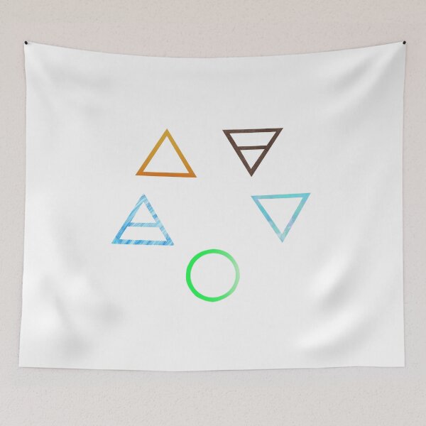Item preview, 5 elements circled designed and sold by TamedDragon.