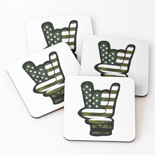 Item preview, Rock On USA hand sign designed and sold by ProArtzilla.
