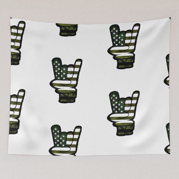 Item preview, Rock On USA hand sign designed and sold by ProArtzilla.