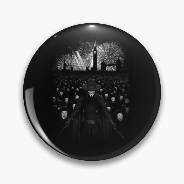 Item preview, V pour Vendetta Sticker designed and sold by BarnaMihalyne.
