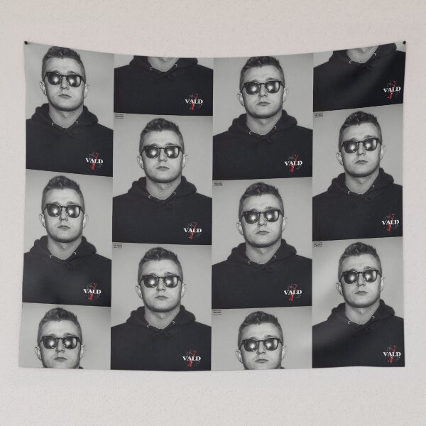 Item preview, Vald - Black & white Poster designed and sold by BarnaMihalyne.