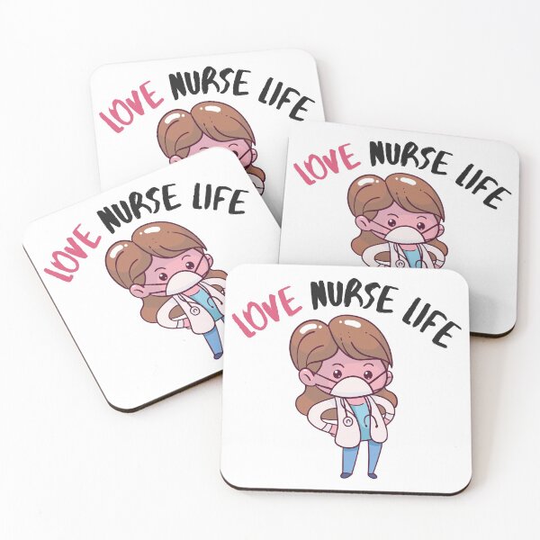 Item preview, Love Nurse Life Cheetah designed and sold by RAWVANE.