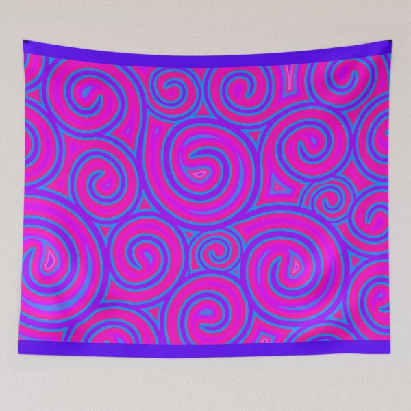 Item preview, Psychedelic Trippy Hippy Artwork designed and sold by Alondra.