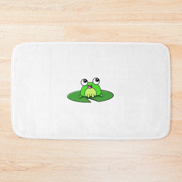 Item preview, Cute Lilly Pad Frog Sticker designed and sold by AsheCrafts.