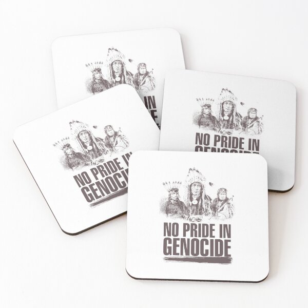 Item preview, No Pride In Genocide - Indigenous Lives Matter - Cancel Canada Day designed and sold by crazycollective.