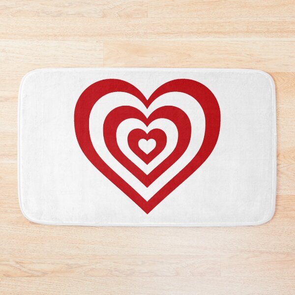 Item preview, Cardinal and White - Powerpuff Girls Retro Heart designed and sold by Liyanna Baloca.