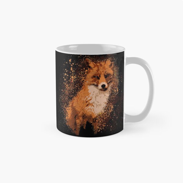 Item preview, Wilderness Fox - Wild Fox - Illustrated Fox - Painted Fox - Graphical designed and sold by therocketman.