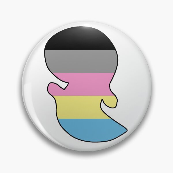 Item preview, polygender pride flag ghost designed and sold by EmoGayWorm.