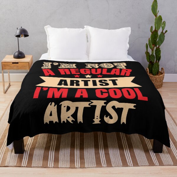 Item preview, I'm Not A Regular Artist, I'm A Cool Artist (Dark) designed and sold by the-krisney-way.