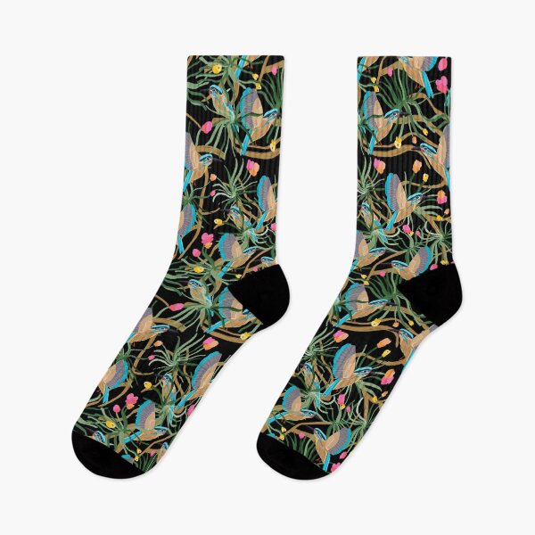Item preview,  Luxurious Bird and Floral Pattern on Branches designed and sold by Robin Jensen.