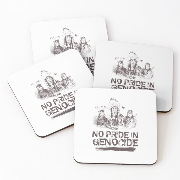 Item preview, No Pride In Genocide - Indigenous Lives Matter - Cancel Canada Day designed and sold by crazycollective.