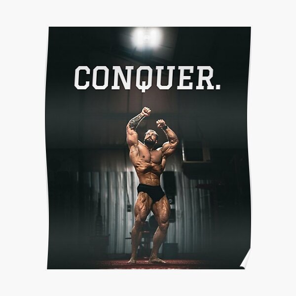 CBUM bodybuilding legend Poster