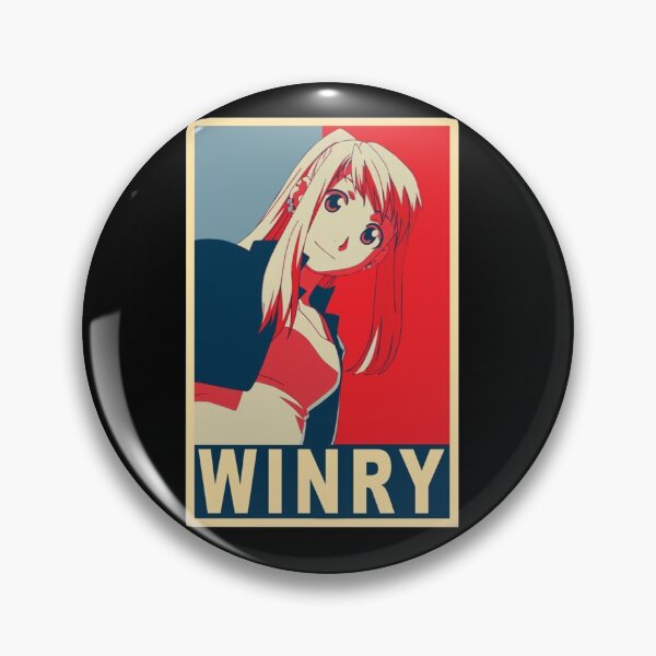 Item preview, Winry Rockbell - Affiche T-shirt classique designed and sold by BarnaMihalyne.