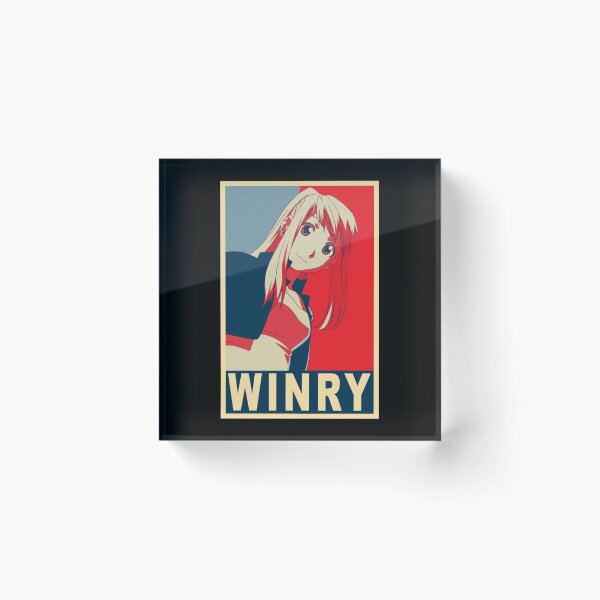 Item preview, Winry Rockbell - Affiche T-shirt classique designed and sold by BarnaMihalyne.