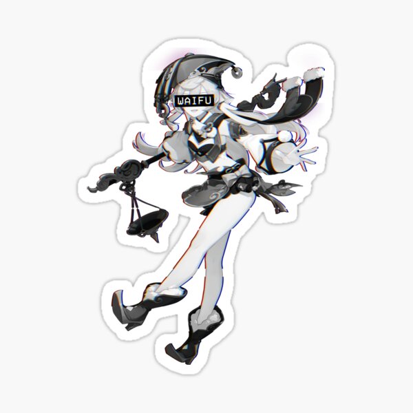 Item preview, Yanfei Waifu Sticker designed and sold by BarnaMihalyne.