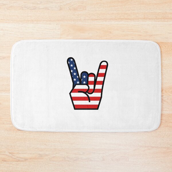 Item preview, Rock On USA hand sign designed and sold by ProArtzilla.