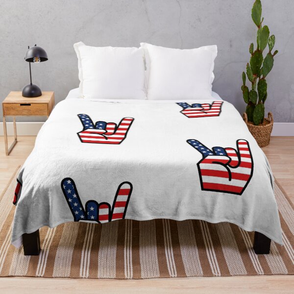 Item preview, Rock On USA hand sign designed and sold by ProArtzilla.