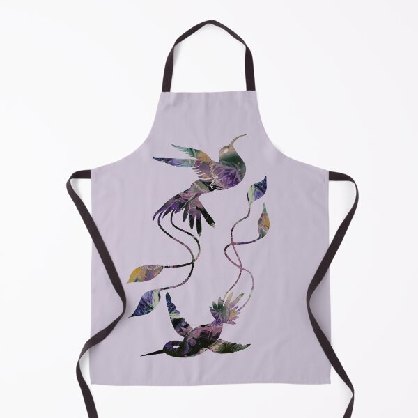 Item preview, Galaxy bubbles of purple energy abstract hummingbirds designed and sold by TitaCris.