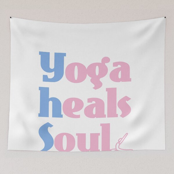 Item preview, Yoga Heals Soul. Yoga Lover. Yoga Heals pose.  designed and sold by dkdk-kdk.