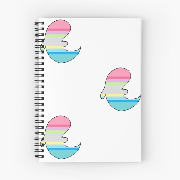 Item preview, gender questioning pride flag ghost designed and sold by EmoGayWorm.