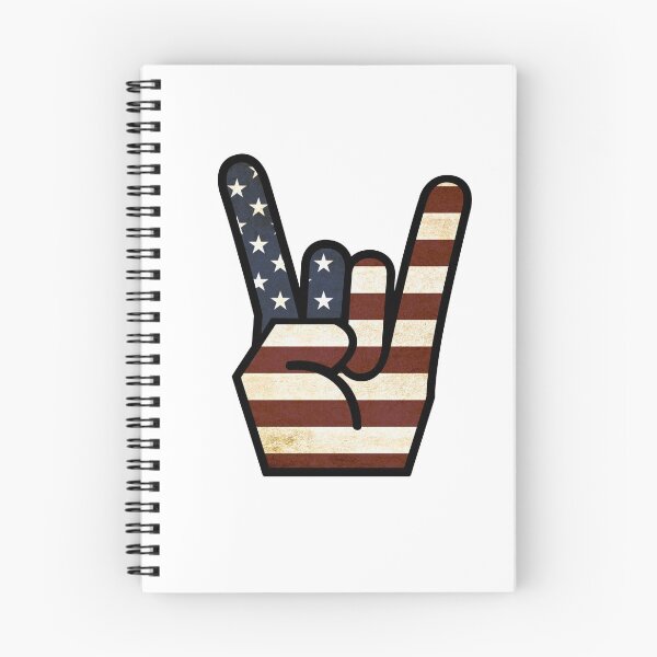 Item preview, Vintage Rock On USA hand sign designed and sold by ProArtzilla.