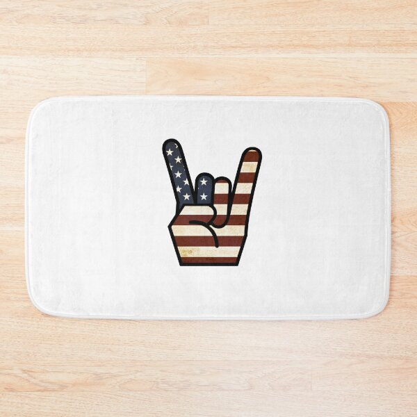 Item preview, Vintage Rock On USA hand sign designed and sold by ProArtzilla.