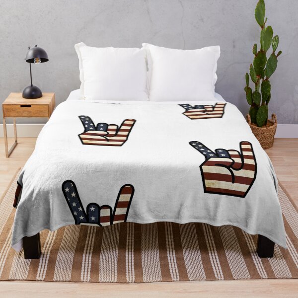 Item preview, Vintage Rock On USA hand sign designed and sold by ProArtzilla.