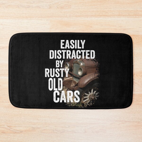 Item preview, Vintage designed; Easily distracted by rusty old cars designed and sold by Department61.