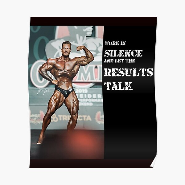 Chris Bumstead - CBUM Scarf Poster
