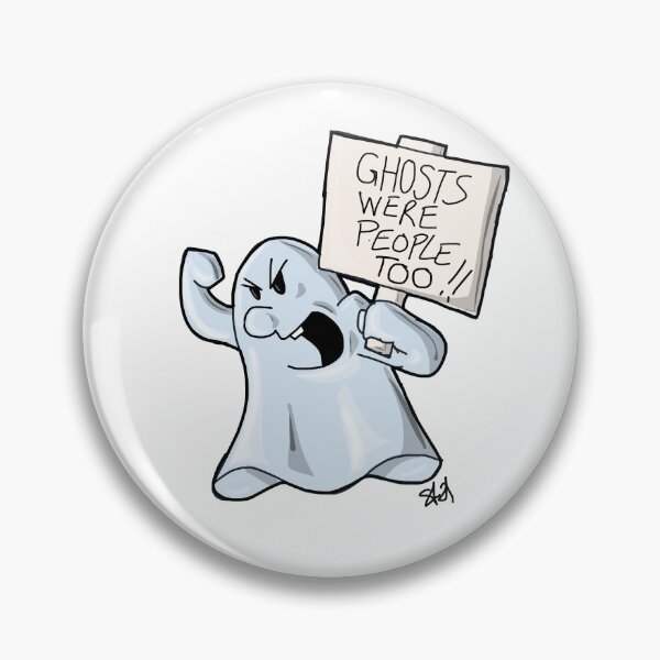 Item preview, Ghost protest cartoon  designed and sold by Pittstop.