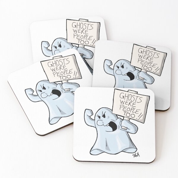 Item preview, Ghost protest cartoon  designed and sold by Pittstop.