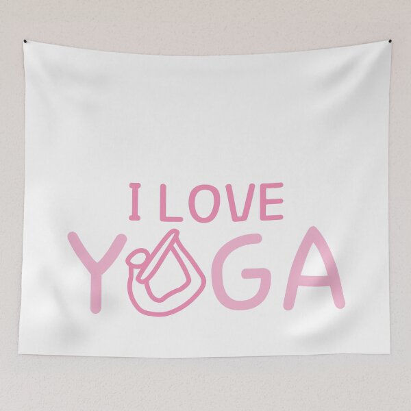 Item preview, I Love Yoga. Yoga Lover. Yoga pose. designed and sold by dkdk-kdk.