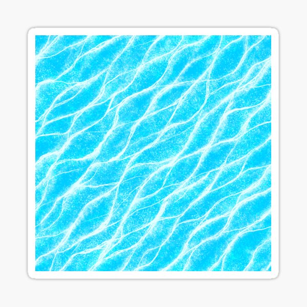 Marble waves Sticker