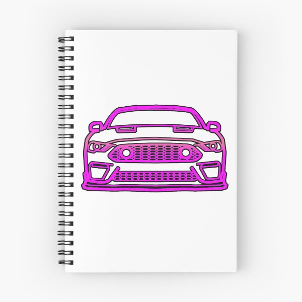 Item preview, 2021 Mustang Mach1 Outline in Hot Pink designed and sold by FabFreakShop.