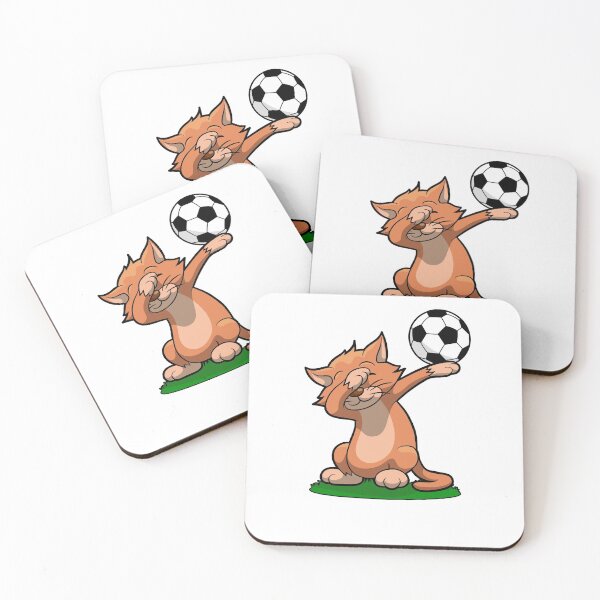 Item preview, Soccer Dabbing Cat designed and sold by LboutiqueUS.