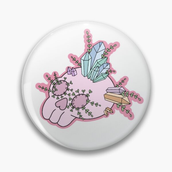 Item preview, Pastel crystal skull  designed and sold by josifedesign.
