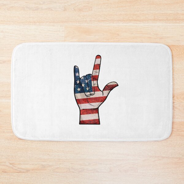Item preview, Vintage Love You USA hand sign designed and sold by ProArtzilla.