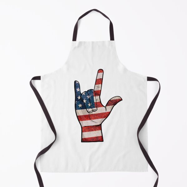 Item preview, Vintage Love You USA hand sign designed and sold by ProArtzilla.