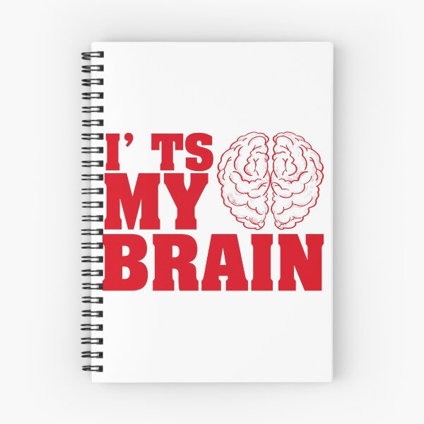 Item preview, I'ts My Brain, Red Brain designed and sold by SLGreenArrow.