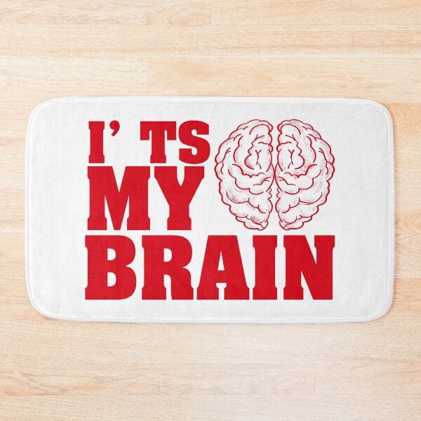 Item preview, I'ts My Brain, Red Brain designed and sold by SLGreenArrow.