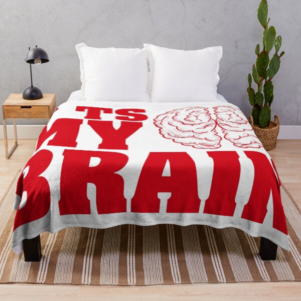 Item preview, I'ts My Brain, Red Brain designed and sold by SLGreenArrow.