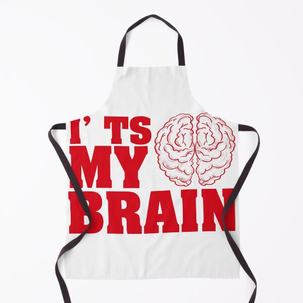 Item preview, I'ts My Brain, Red Brain designed and sold by SLGreenArrow.