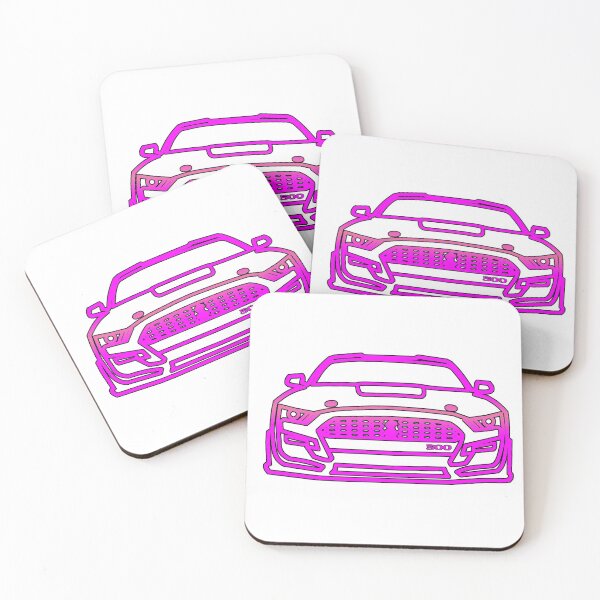 Item preview, 2021 Mustang  Shelby Outline in Hot Pink designed and sold by FabFreakShop.