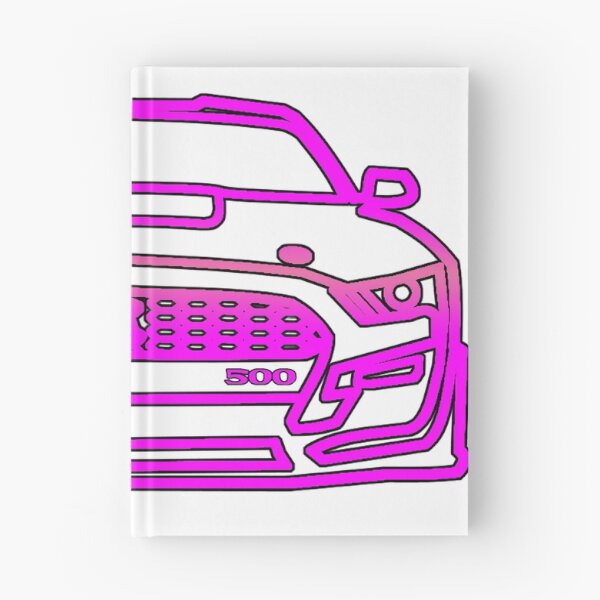 Item preview, 2021 Mustang  Shelby Outline in Hot Pink designed and sold by FabFreakShop.