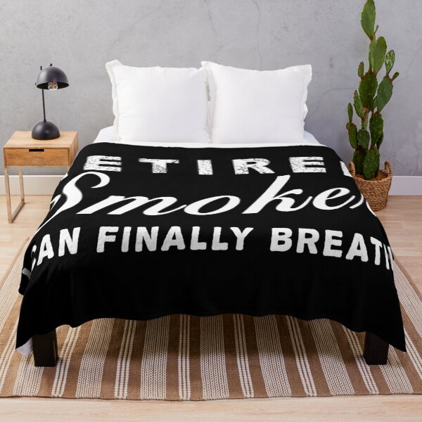 Item preview, Retired Smoker I can Finally Breathe | anti smoking slogan designed and sold by cartyourchoice.