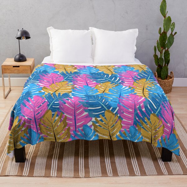 Item preview, Neon Color Tropical Leaves designed and sold by Pearl-Island.