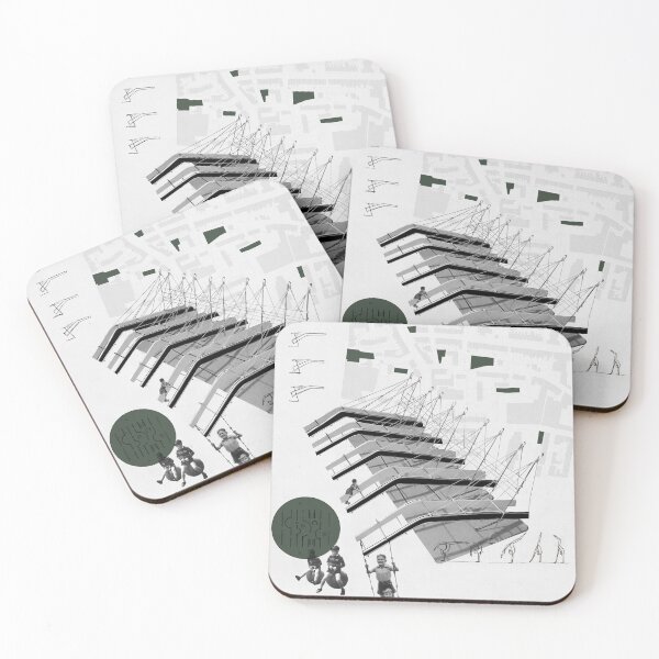 Item preview, Fun Architecture Poster Drawings designed and sold by A. P..