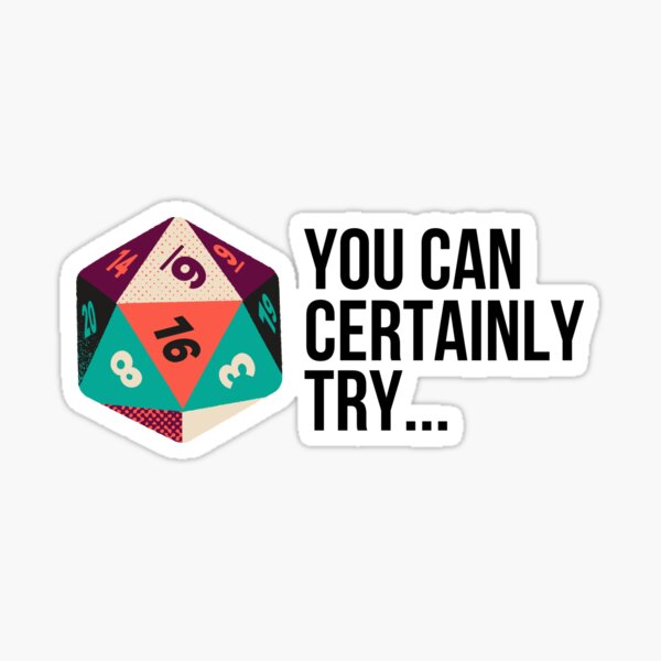 Item preview,  DnD - You can certainly try designed and sold by TeeKit.